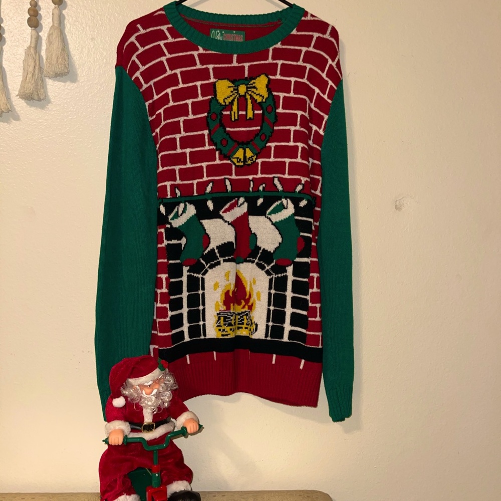 🌟 Ugly Christmas Sweater 🌟 With LIGHTS 🎄